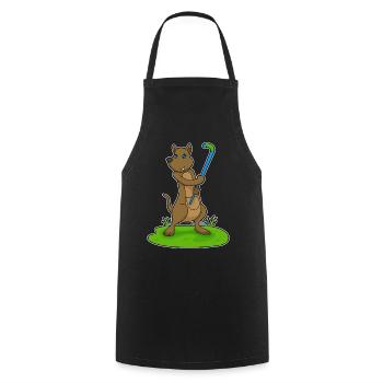 Kangaroo Hockey sur gazon Stick - Tablier de cuisine - noir - Devant - AI Model Male 185 dark (185cm)