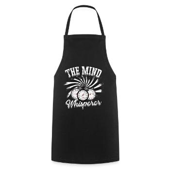 hypnotic hypnotize hypnotist - Cooking Apron - black - Front - AI Model Male 185 dark (185cm)