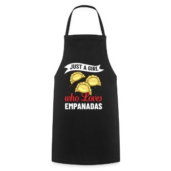 Empanada Argentine Dumpling Espagne - Tablier de cuisine - noir - Devant - AI Model Male 185 dark (185cm)