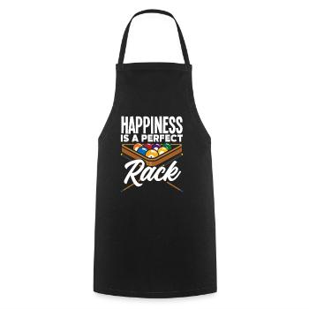 Billiards Sports Happy Hobby Sportsman - Cooking Apron - black - Front - AI Model Male 185 dark (185cm)