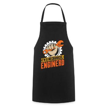 I'm A Mechanical Enginerd Car Mechanic Engineer - Kochschürze - Schwarz - Vorne - AI Model Male 185 dark (185cm)