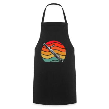 Bassoon Bassoon Bassoon Player Bassoonist - Cooking Apron - black - Front - AI Model Male 185 dark (185cm)