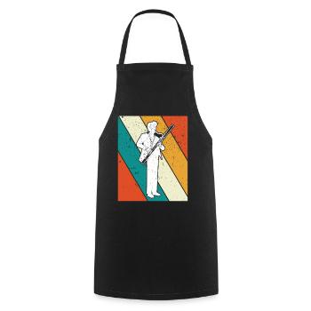 Bassoon Bassoon Bassoon Player Bassoonist - Cooking Apron - black - Front - AI Model Male 185 dark (185cm)