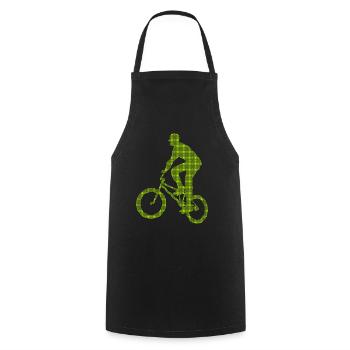 Bmx - Kochschürze - Schwarz - Vorne - AI Model Male 185 dark (185cm)
