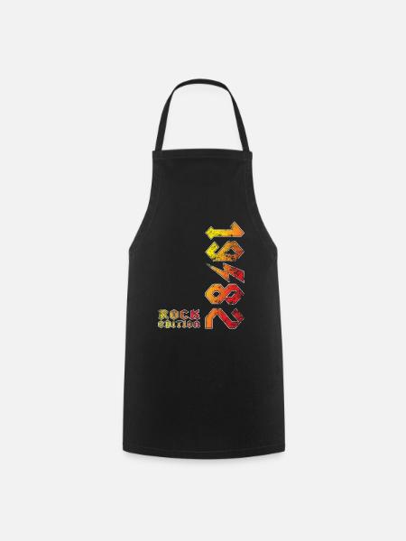 Birthday Rock Edition 1982 - Cooking Apron - black