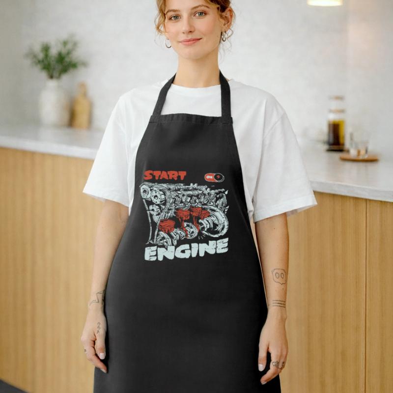 Start the engine, engine, engine Cooking Apron