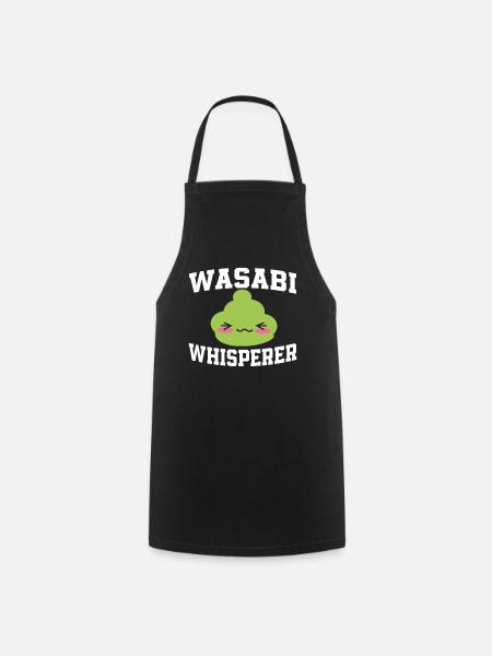 Wasabi Whisperer - Cooking Apron - black