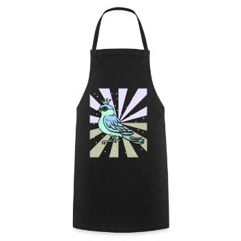 Wildlife Fantasy Bird Christmas Gift Child - Cooking Apron - black - Front - AI Model Male 185 dark (185cm)