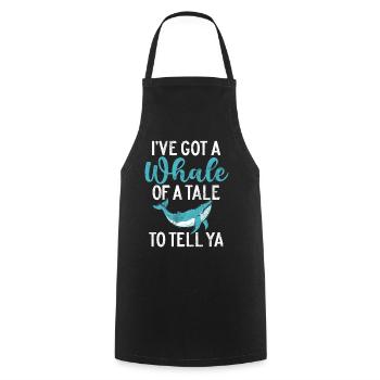 Killer Whale Killer Whale Watch Orca Whale - Cooking Apron - black - Front - AI Model Male 185 dark (185cm)
