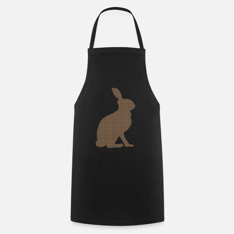 Hase - Kochschürze - Schwarz
