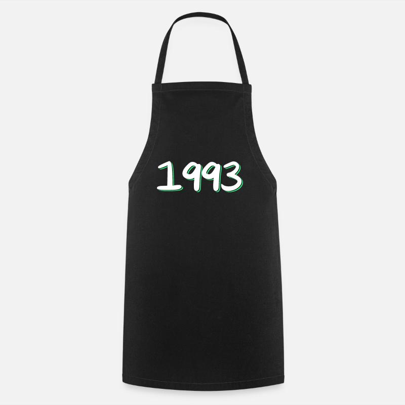 1993 Geburtstag - Kochschürze - Schwarz
