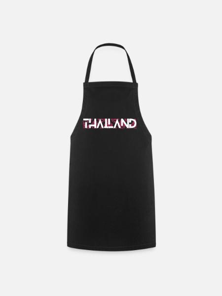 Thailand (Thailand) - Kochschürze - Schwarz