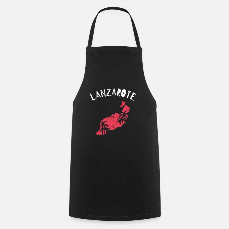 Lanzarote - Kochschürze - Schwarz
