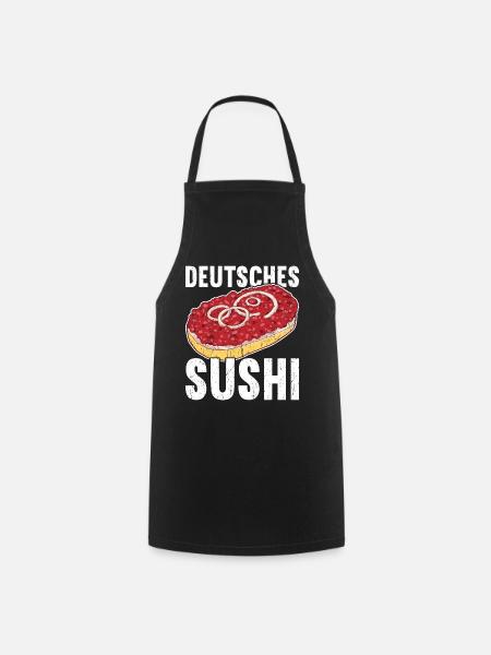 Mettbrötchen - Kochschürze - Schwarz