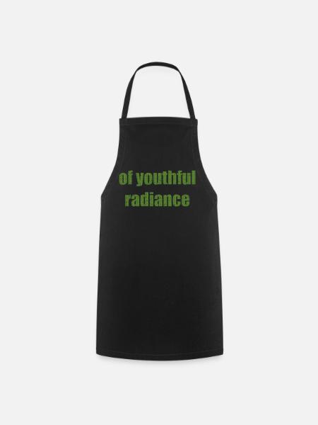 of youthful radiance - Kochschürze - Schwarz