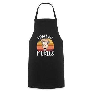 Cueilleur de champignons Chasseurs de champignons Amateurs de champignons Champignons Ferme de champignons - Tablier de cuisine - noir - Devant - AI Model Male 185 dark (185cm)