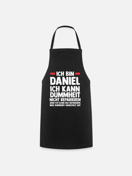 Daniel - Kochschürze - Schwarz