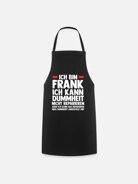 Frank - Kochschürze - Schwarz