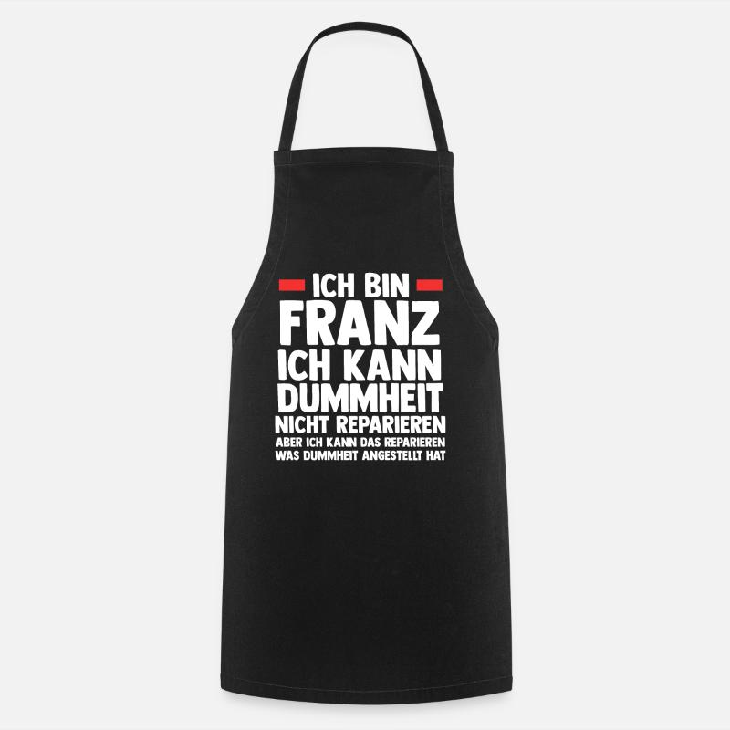 Franz - Kochschürze - Schwarz