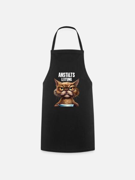 Anstaltsleitung - Kochschürze - Schwarz