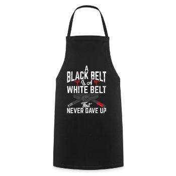 Jiu Jitsu Arts Martiaux Kung Fu & Karaté Jiu Jitsu - Tablier de cuisine - noir - Devant - AI Model Male 185 dark (185cm)