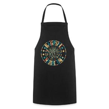 Mode cornemuse sur joueur de cornemuse - Lecteur de cornemuse - Tablier de cuisine - noir - Devant - AI Model Male 185 dark (185cm)