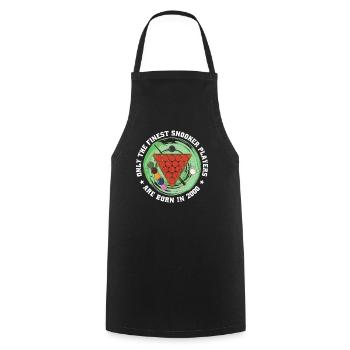 Snooker player Snooker born 2000 birthday - Cooking Apron - black - Front - AI Model Male 185 dark (185cm)