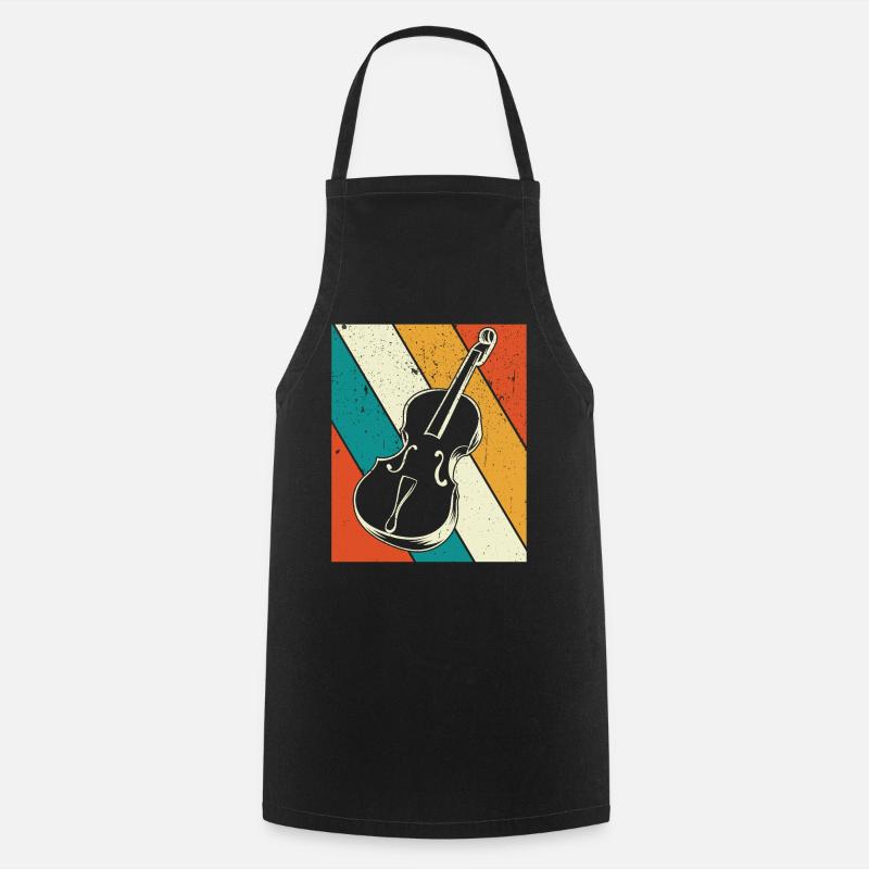 Violoncelliste violoncelliste - Tablier de cuisine - noir