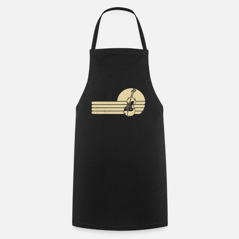Violoncelliste violoncelliste - Tablier de cuisine - noir