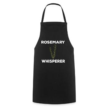 Rosemary Whisperer - Tablier de cuisine - noir - Devant - AI Model Male 185 dark (185cm)