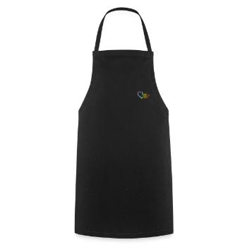 Bagpipe Instrument Bagpipe Heart Bagpipe Player Ba - Cooking Apron - black - Front - AI Model Male 185 dark (185cm)