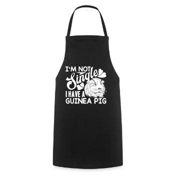 Guinea Pig I Have A Guinea Pig - Cooking Apron - black - Front - AI Model Male 185 dark (185cm)