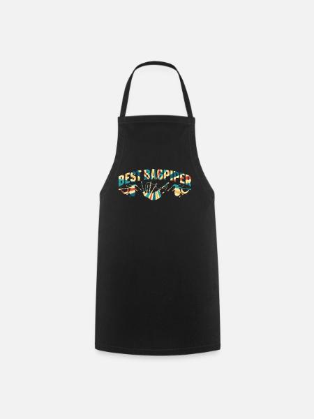 Best Bagpiper Bagpipe Lover Best Bagpiping Player - Cooking Apron - black