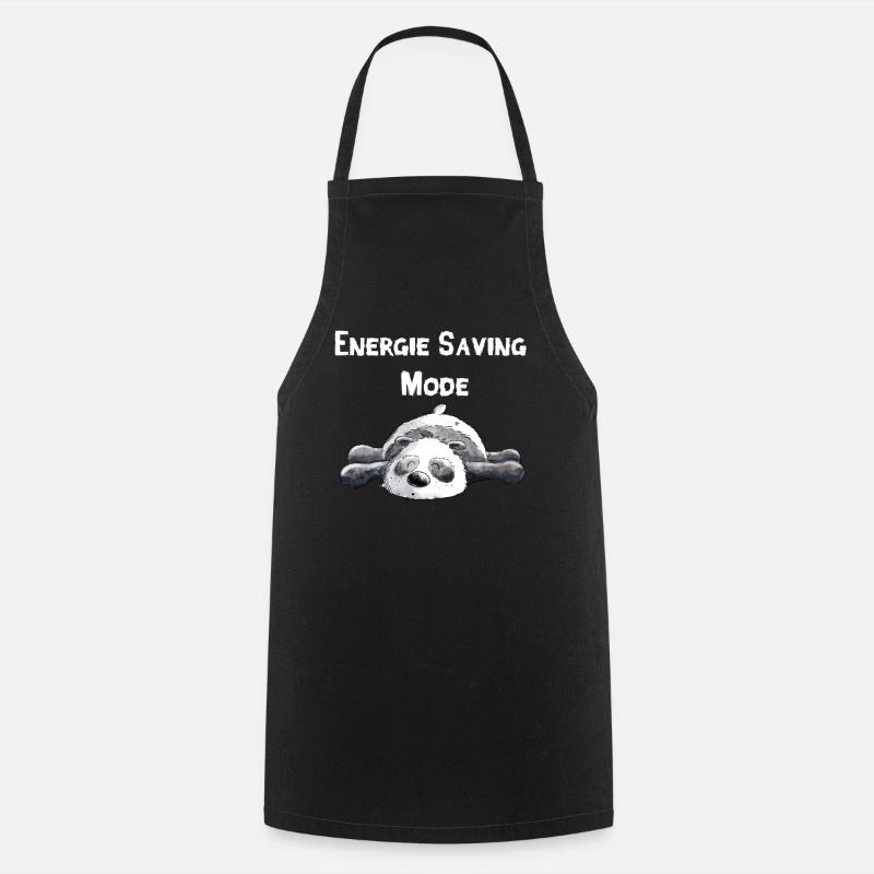Rêver d’un panda - Tablier de cuisine - noir