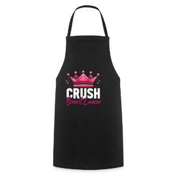 Brustkrebs Geschenk Breast Cancer Krebs Rosa - Kochschürze - Schwarz - Vorne - AI Model Male 185 dark (185cm)