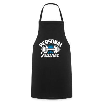 Personal Trainer Personal Trainer Funny - Cooking Apron - black - Front - AI Model Male 185 dark (185cm)