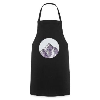 Randonnée Randonnées Ran - Tablier de cuisine - noir - Devant - AI Model Male 185 dark (185cm)