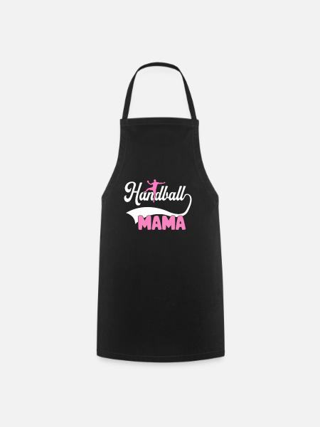 Handball Mama - Kochschürze - Schwarz