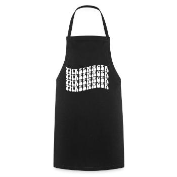 3 ans Threenager Garçons Filles 3ème anniversaire - Tablier de cuisine - noir - Devant - AI Model Male 185 dark (185cm)