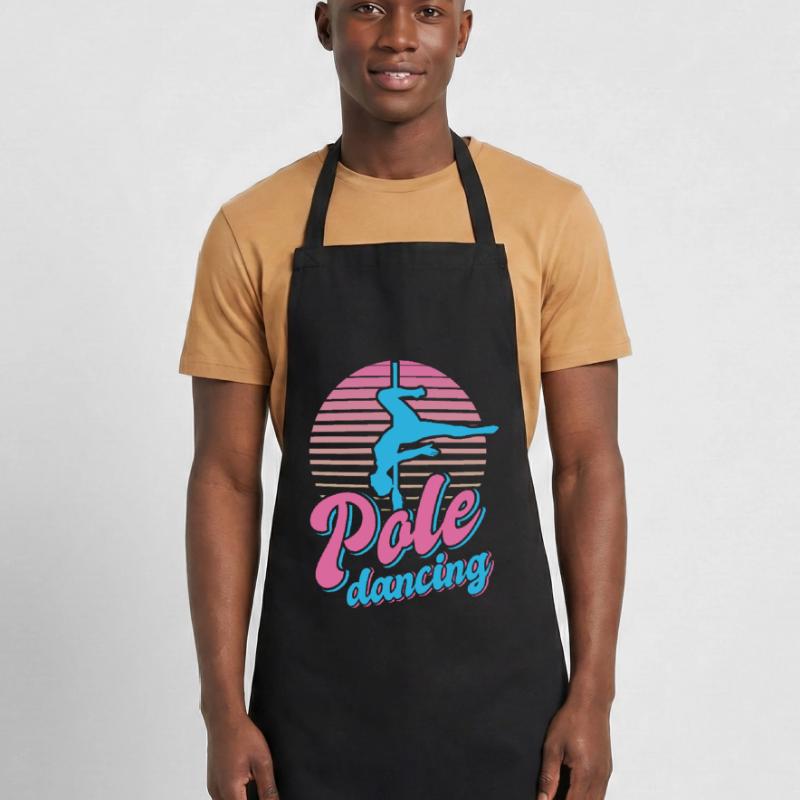 Pole Dance Dancer, Pole Dance, Pole Dancing Tablier de cuisine