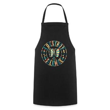 I Destroy Silence Conga Drums Conga Instrument Con - Tablier de cuisine - noir - Devant - AI Model Male 185 dark (185cm)