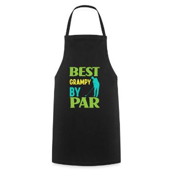 Bester Opi Opa Golfspieler Golf Golfer - Kochschürze - Schwarz - Vorne - AI Model Male 185 dark (185cm)