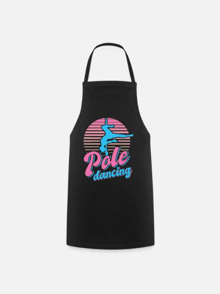 Pole Dance Dancer, Pole Dance, Pole Dancing - Tablier de cuisine - noir