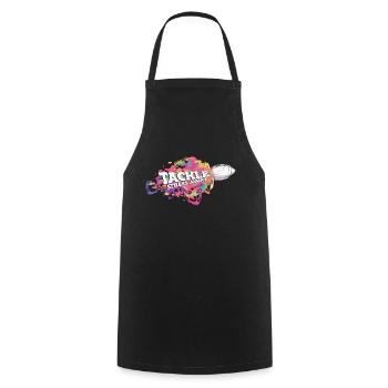 Tackle Stress Away Sports Stress Awareness - Cooking Apron - black - Front - AI Model Male 185 dark (185cm)