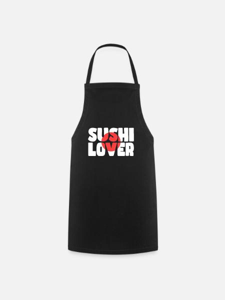 Sushi Liebhaber - Kochschürze - Schwarz