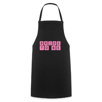 Fête de mariage - Tablier de cuisine - noir - Devant - AI Model Male 185 dark (185cm)