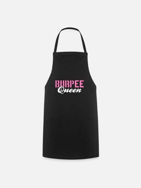 Burpee Queen - Tablier de cuisine - noir