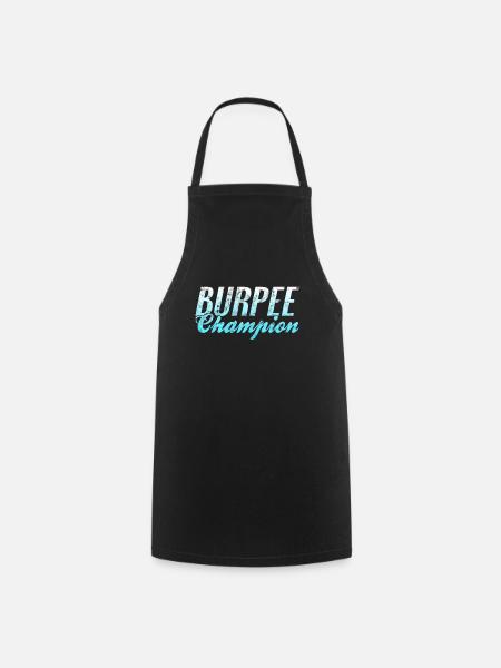 Burpee Champion - Tablier de cuisine - noir