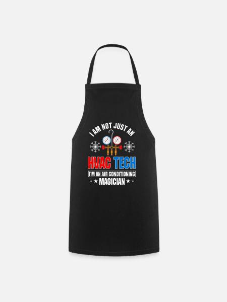 Funny Hlk-tech wear - Cooking Apron - black
