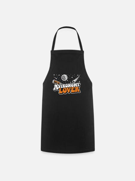 Astronomy Lover Astronomiefotograf Sternenhimmel - Kochschürze - Schwarz